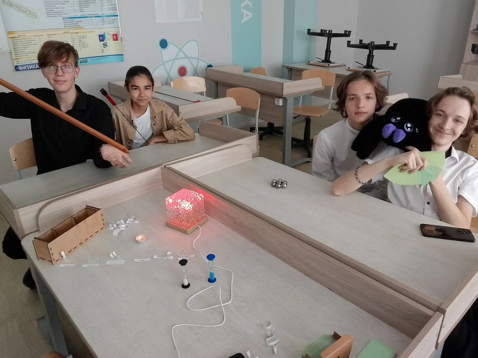 Игровое учебное занятие «Подземелье физики».